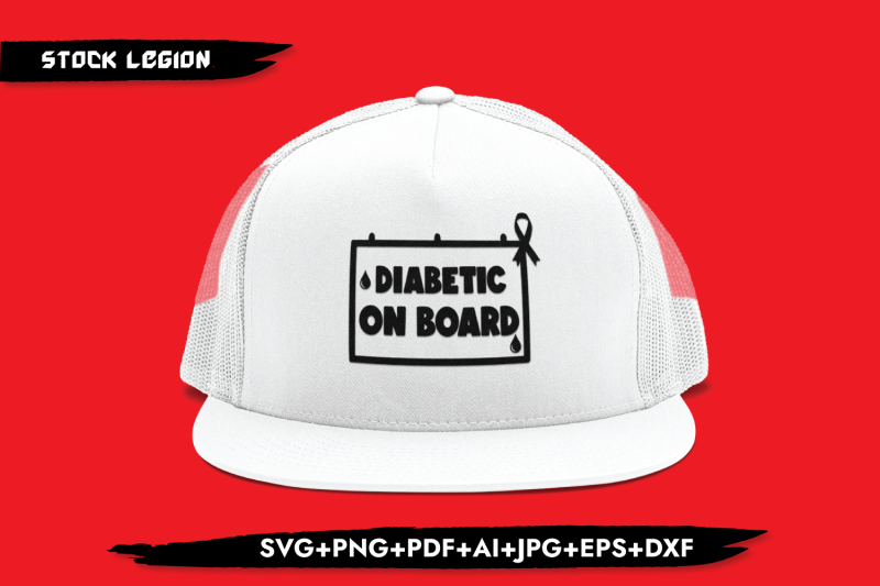 diabetic-on-board-svg