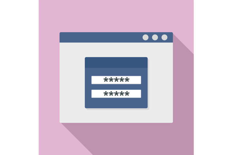 login-to-account-icon-flat-style