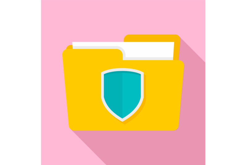 protected-folder-icon-flat-style