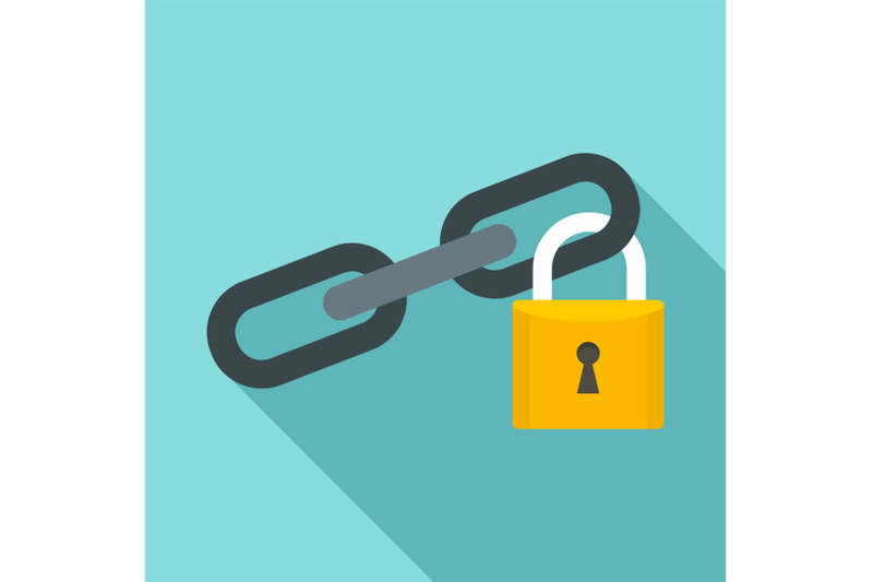 secured-lock-icon-flat-style