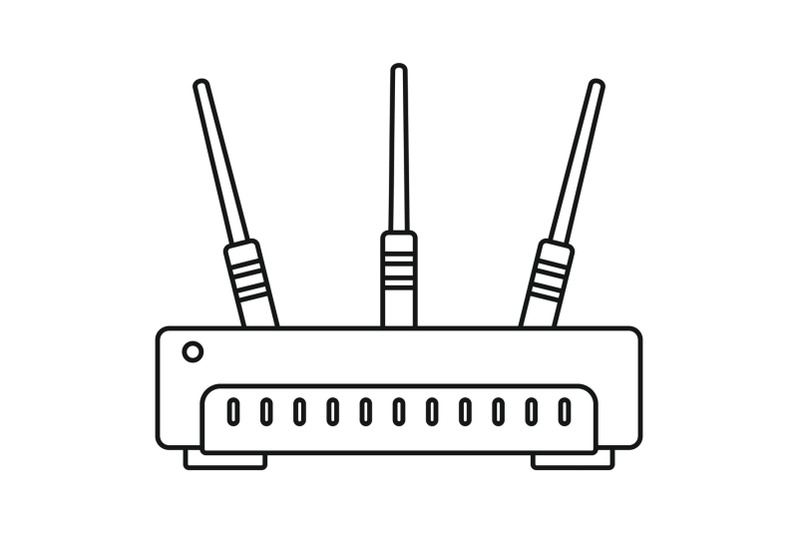 wifi-router-icon-outline-style