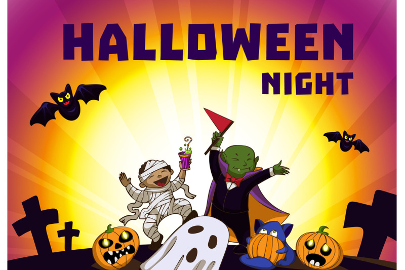 halloween-night-concept-background-cartoon-style