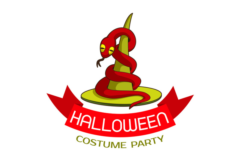 halloween-costume-party-logo-cartoon-style