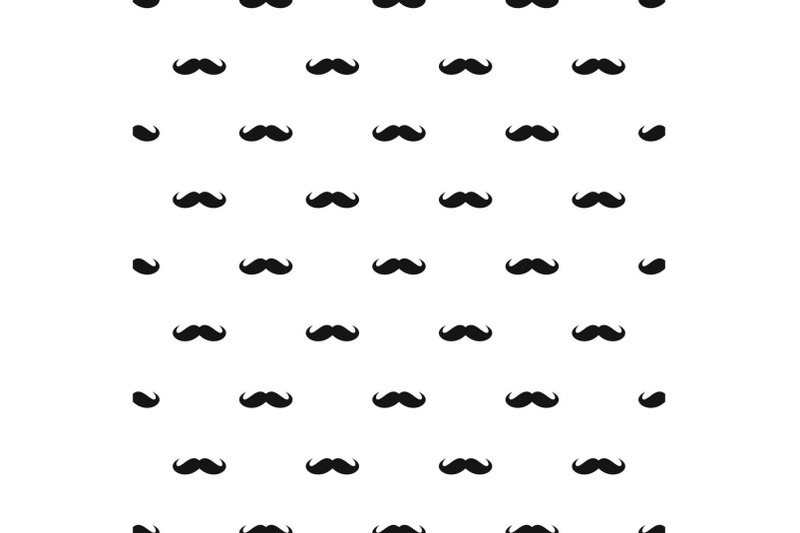 russia-mustache-pattern-seamless-vector