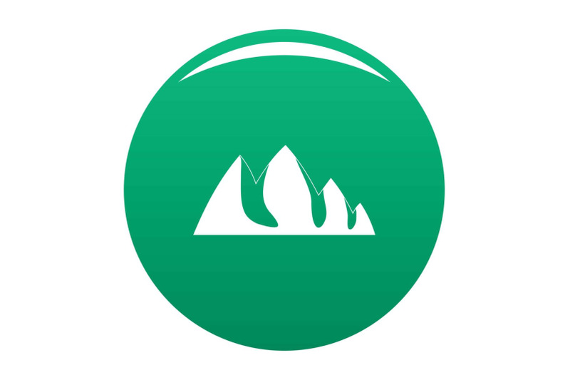 rock-climbing-icon-vector-green