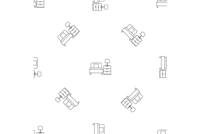 sleep-bed-room-pattern-seamless-vector