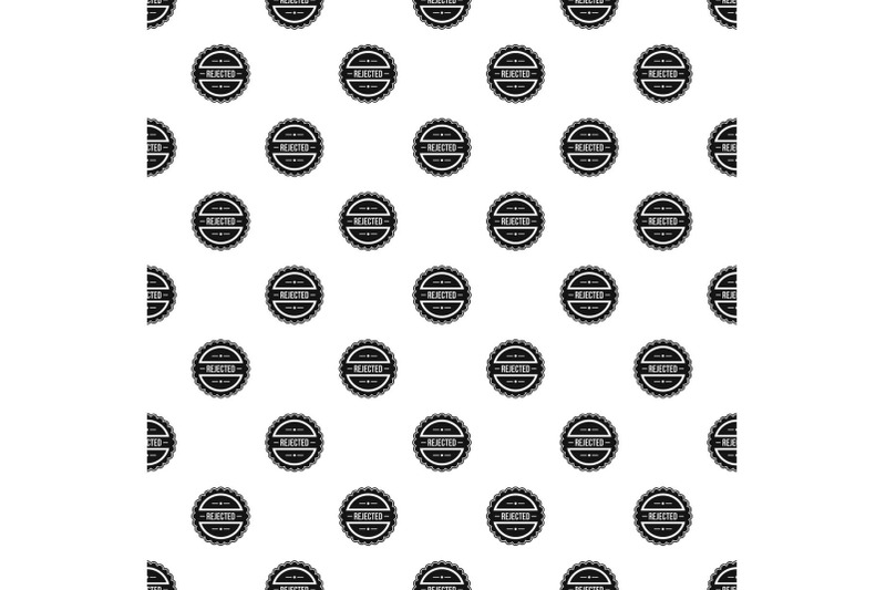 rejected-pattern-seamless-vector