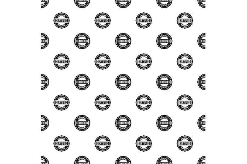 certified-pattern-seamless-vector