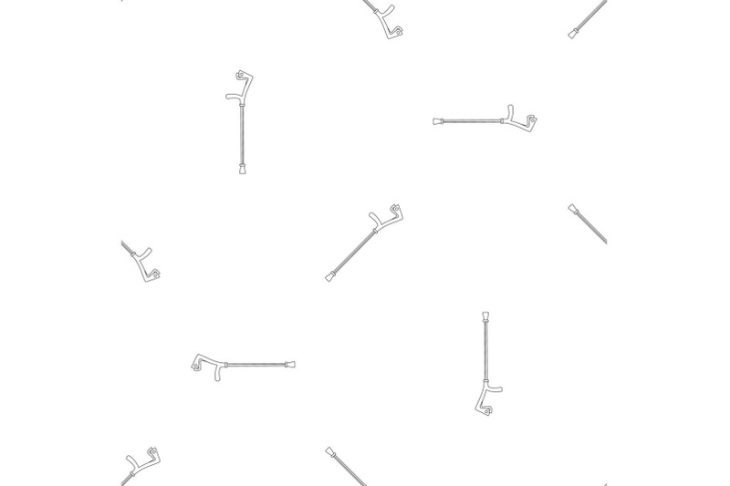 elbow-crutch-pattern-seamless-vector