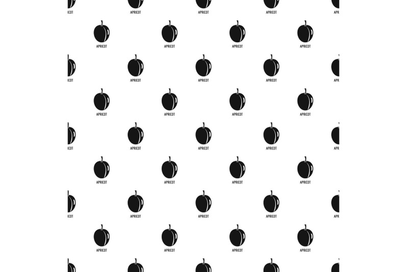 apricot-pattern-seamless-vector