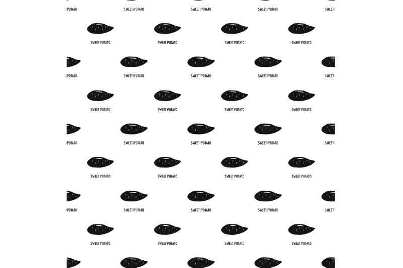 sweet-potato-pattern-seamless-vector