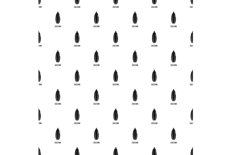 zucchini-pattern-seamless-vector