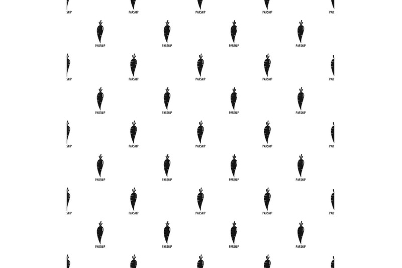 parsnip-pattern-seamless-vector