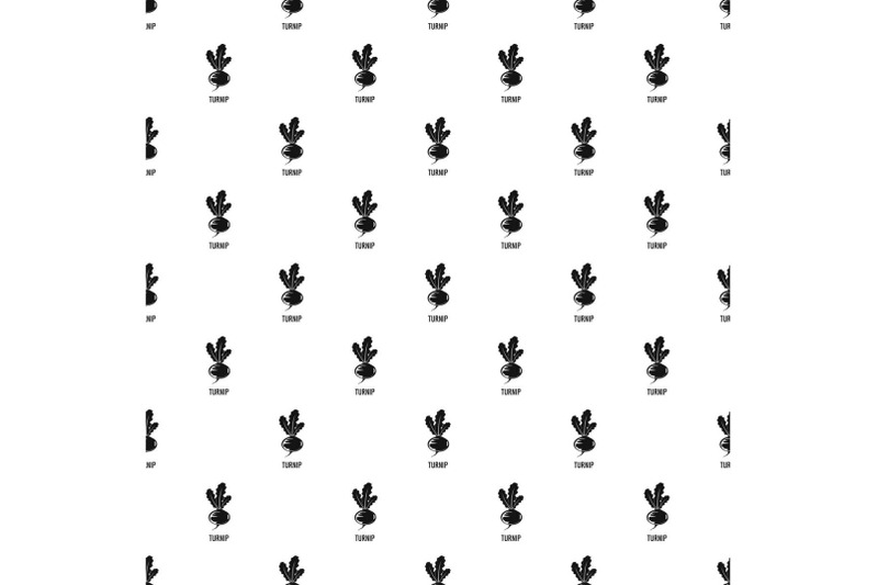 turnip-pattern-seamless-vector
