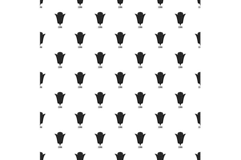 corn-pattern-seamless-vector