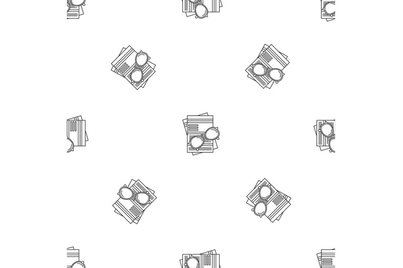 paycheck-paper-pattern-seamless-vector