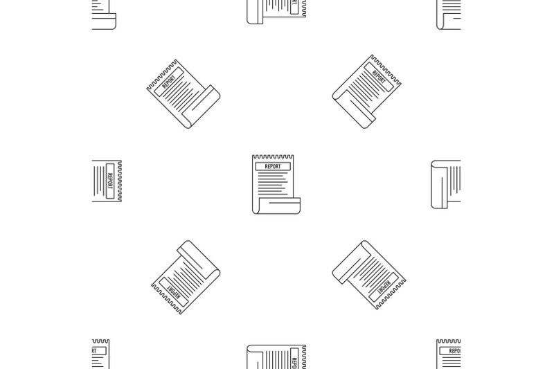 bill-paper-report-pattern-seamless-vector