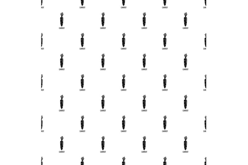 carrot-pattern-seamless-vector