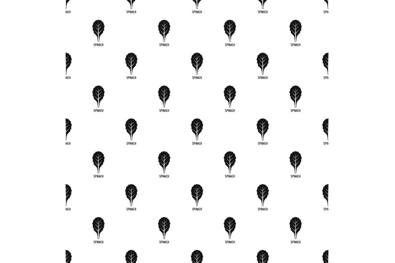 spinach-pattern-seamless-vector