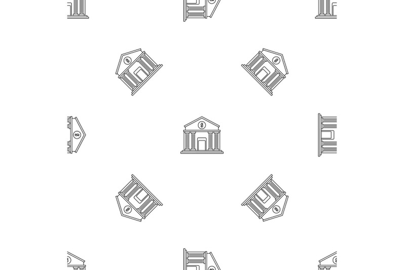 money-bank-pattern-seamless-vector