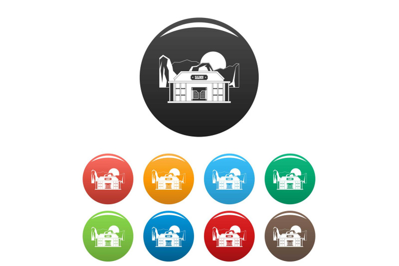 bar-saloon-icons-set-color