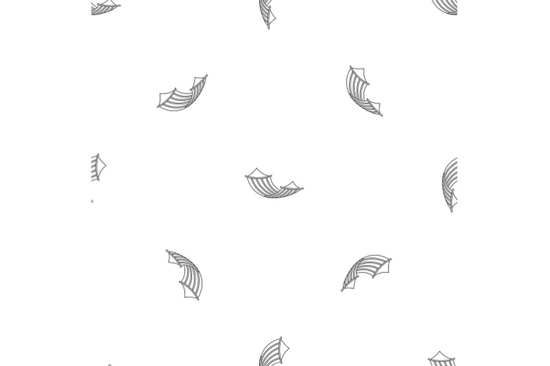 hammock-pattern-seamless-vector