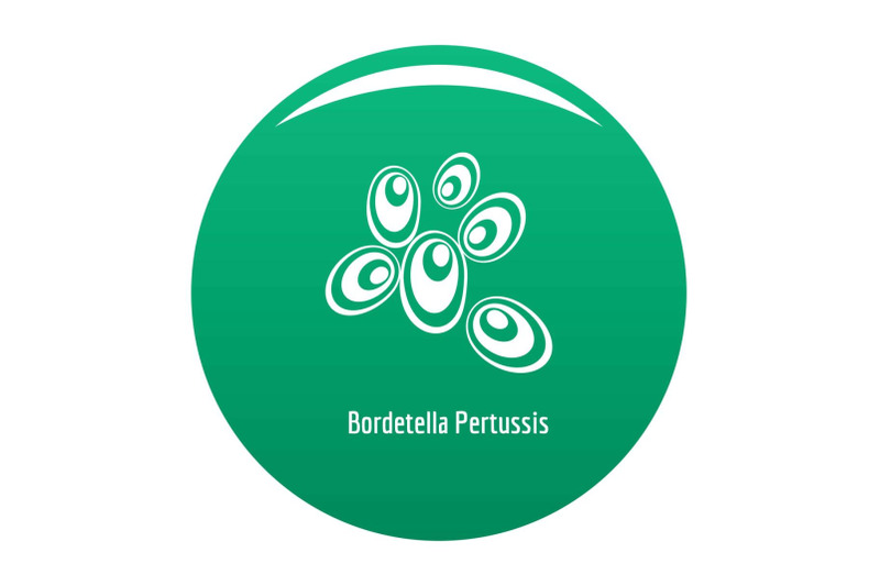 bordetella-pertussis-icon-vector-green