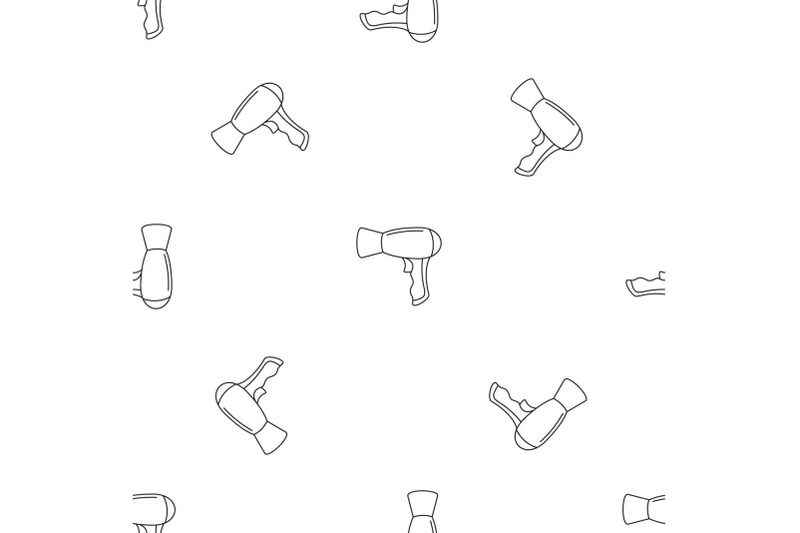 modern-hair-dryer-pattern-seamless-vector