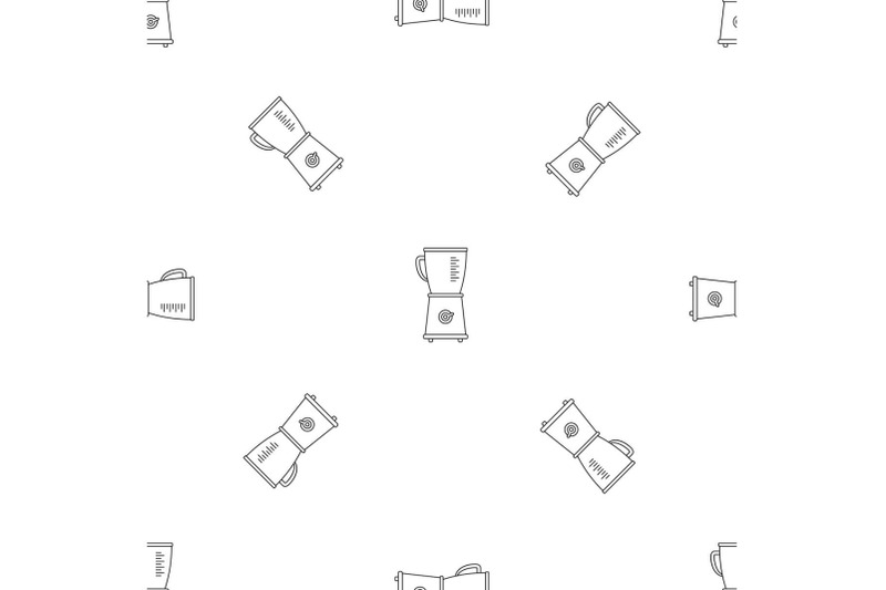 food-blender-pattern-seamless-vector