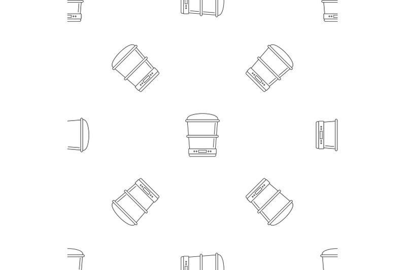 food-processor-machine-pattern-seamless-vector