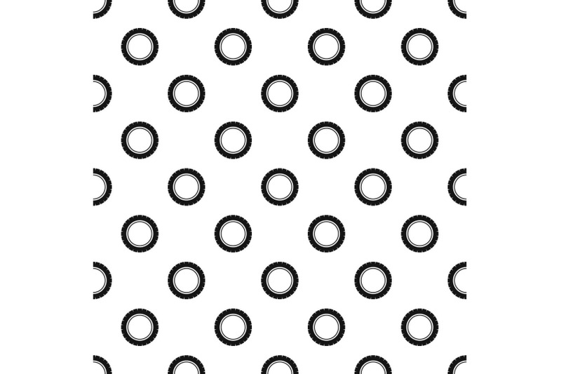 single-tire-pattern-seamless-vector