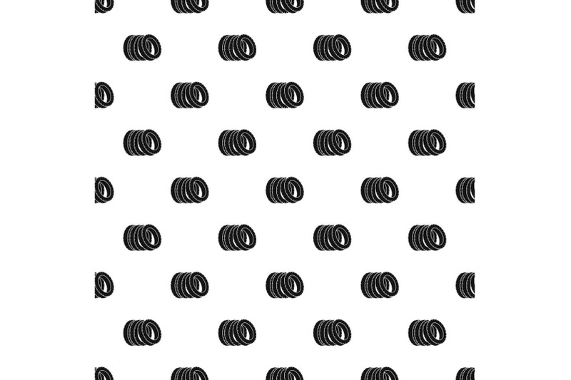 pile-of-tire-pattern-seamless-vector
