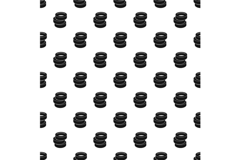 stack-of-tire-pattern-seamless-vector