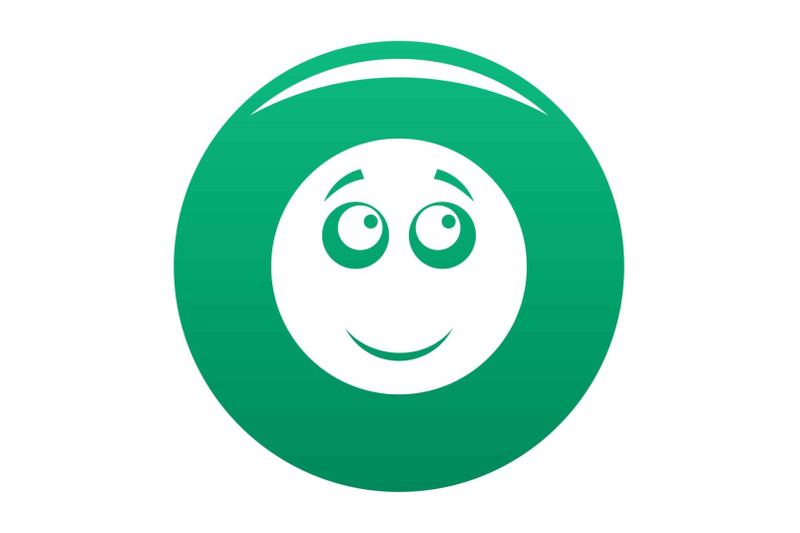 smile-icon-vector-green