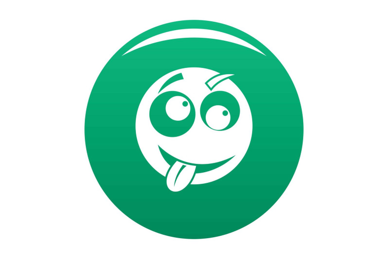 smile-icon-vector-green