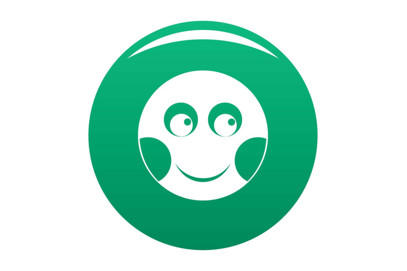 smile-icon-vector-green