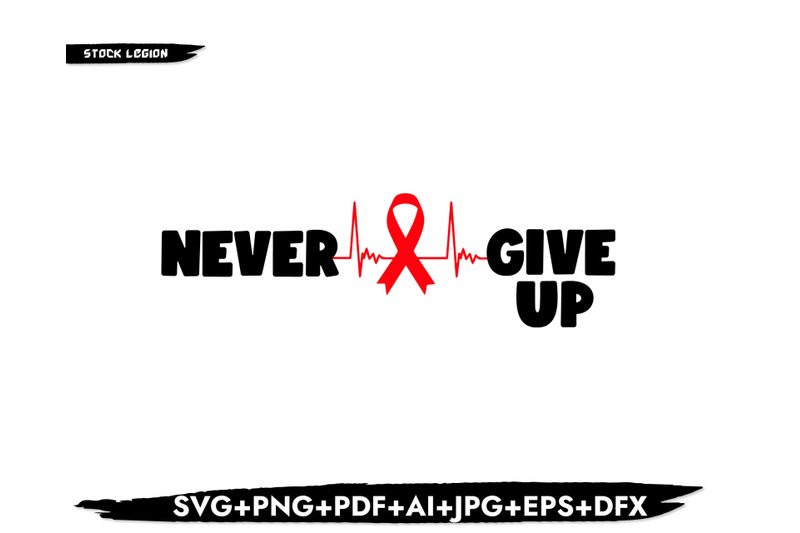 never-give-up-svg