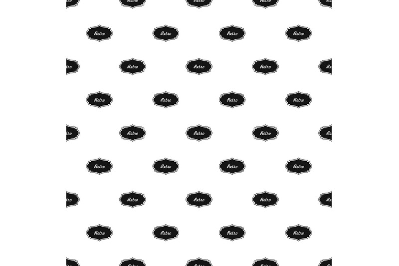retro-label-pattern-seamless-vector