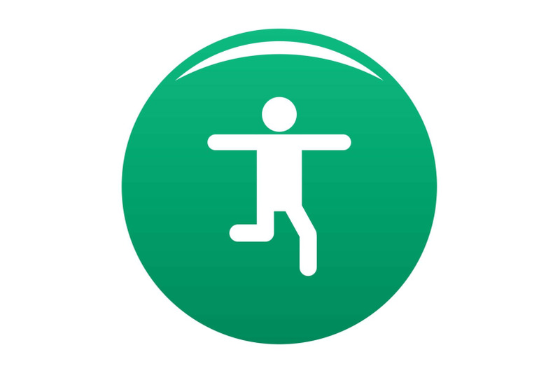 stick-figure-stickman-icon-vector-green