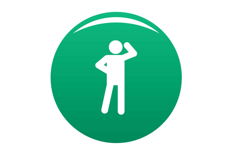 stick-figure-stickman-icon-vector-green