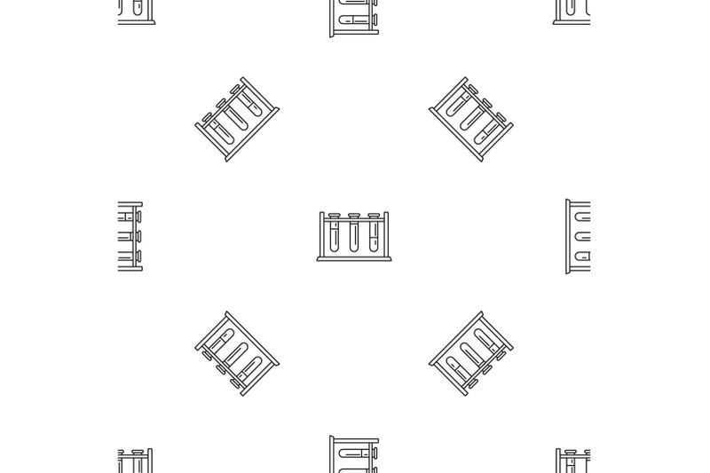 test-tube-stand-pattern-seamless-vector