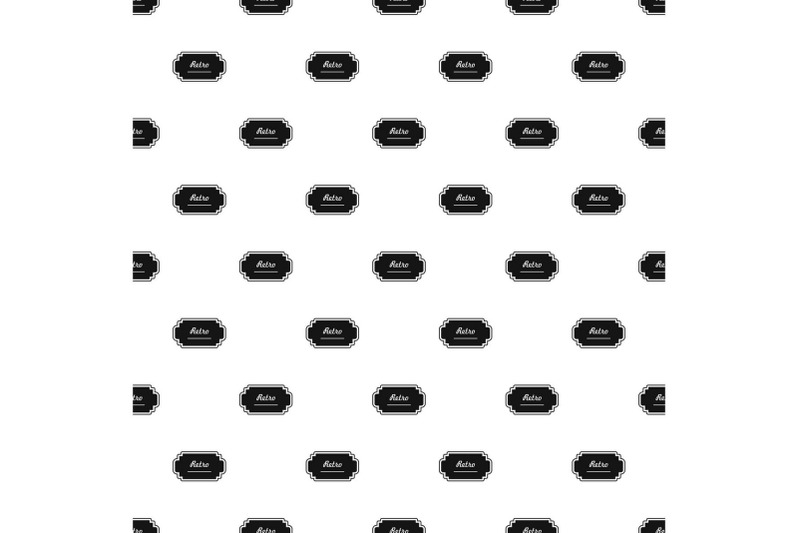 old-label-pattern-seamless-vector