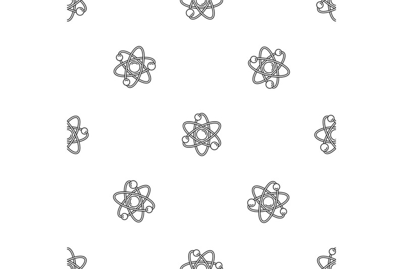 atom-pattern-seamless-vector