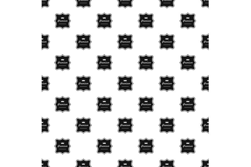 premium-label-pattern-seamless-vector