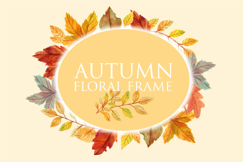 autumn-watercolor-floral-frame