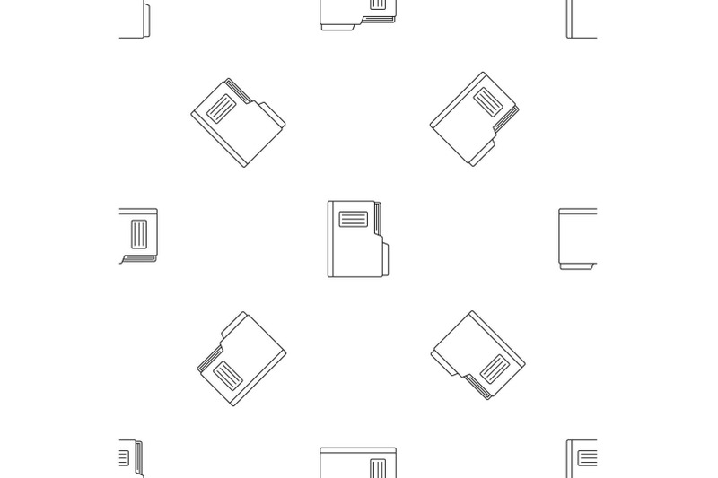 folder-pattern-seamless-vector
