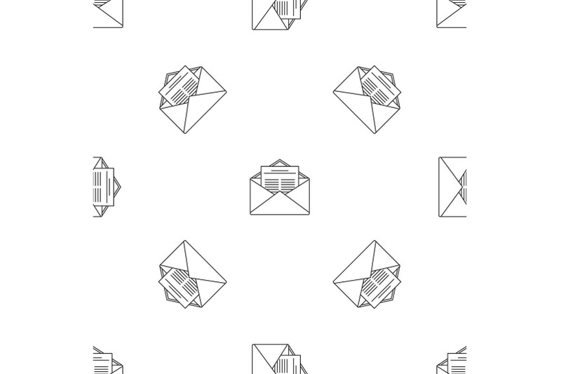 mail-pattern-seamless-vector