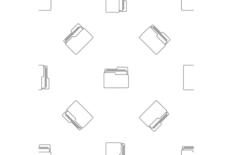 file-folder-pattern-seamless-vector