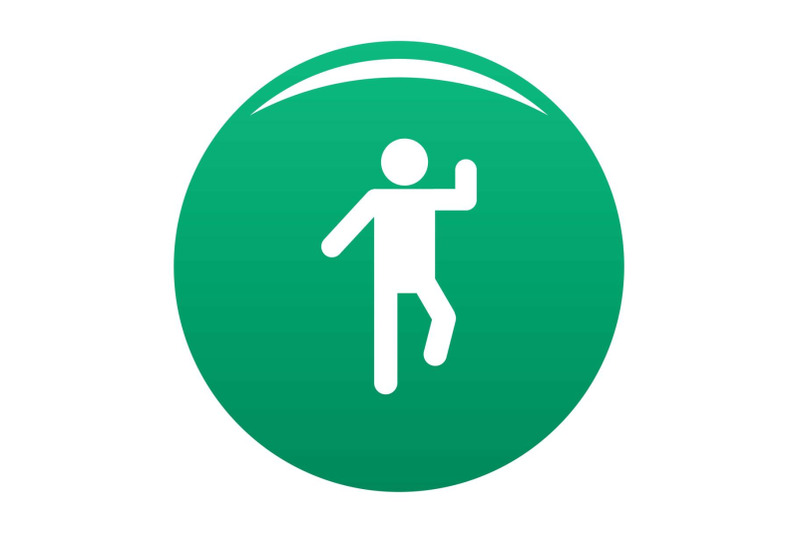 stick-figure-stickman-icon-vector-green