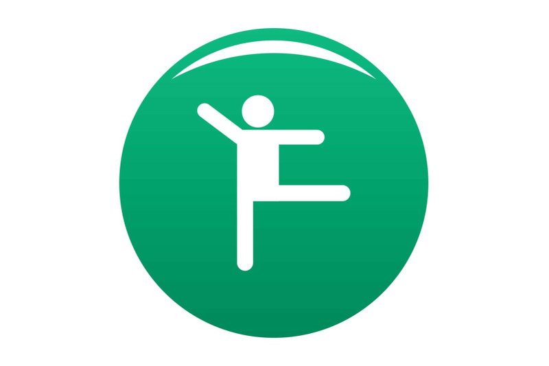 stick-figure-stickman-icon-vector-green